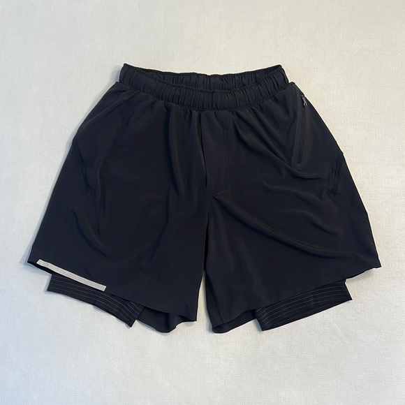 lululemon athletica Other - 19. Lululemon Black Shorts with Bike Shorts Under